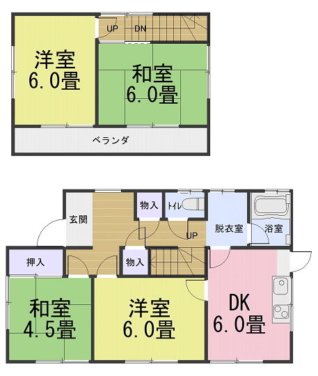 detached 岐阜県揖斐郡大野町大字相羽 地図を見る
