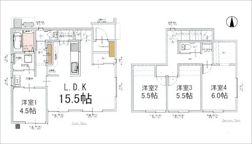 detached 岐阜県羽島郡笠松町田代 地図を見る