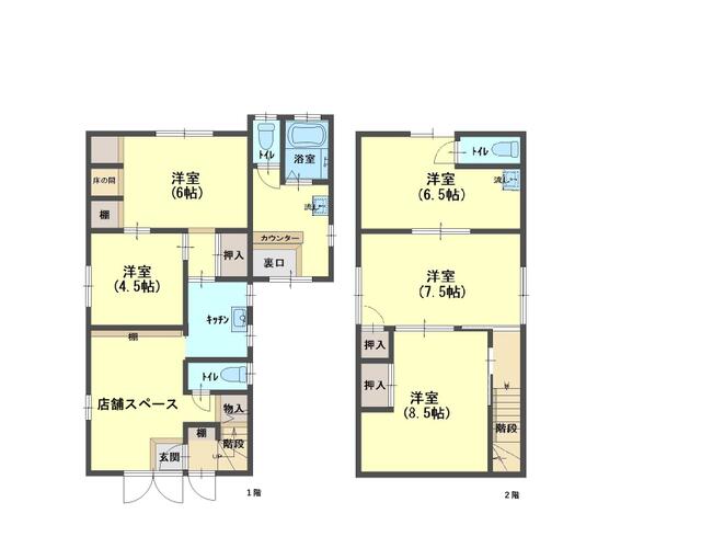 detached 岐阜県安八郡神戸町大字北一色