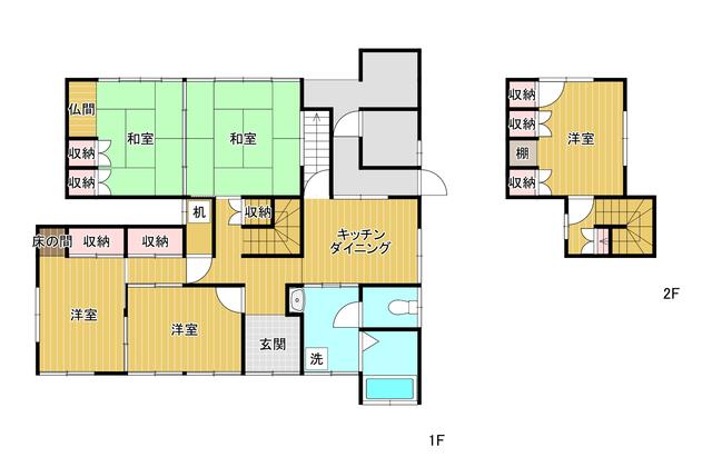 detached 岐阜県下呂市萩原町野上 地図を見る