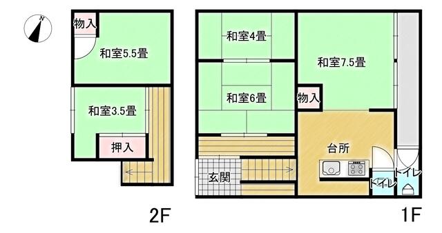 detached 岐阜県高山市桜町 地図を見る