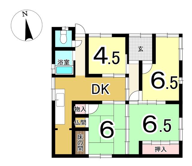 detached 岐阜県大垣市墨俣町墨俣 地図を見る