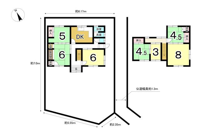 detached 岐阜県羽島市足近町南之川