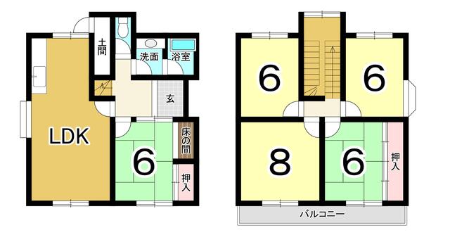 detached 岐阜県本巣市文殊宝珠ハイツ 地図を見る