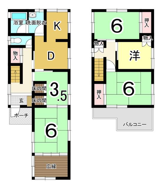 detached 岐阜県羽島市上中町沖 地図を見る