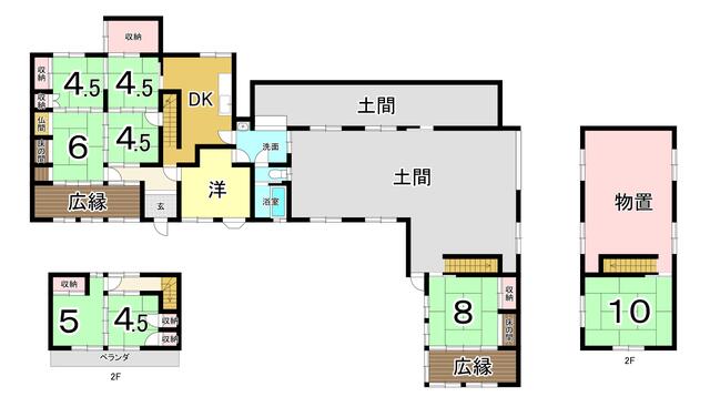 detached 岐阜県揖斐郡揖斐川町上南方