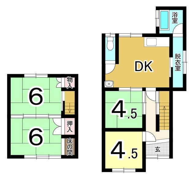 house for sale in Inazawa, Aichi | ¥3,500,000 | 4DK | Akiyama house f…