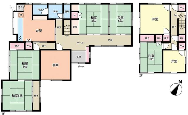 detached 岐阜県各務原市新鵜沼台３丁目 地図を見る
