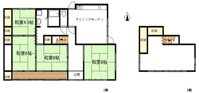 detached 岐阜県郡上市美並町白山 地図を見る
