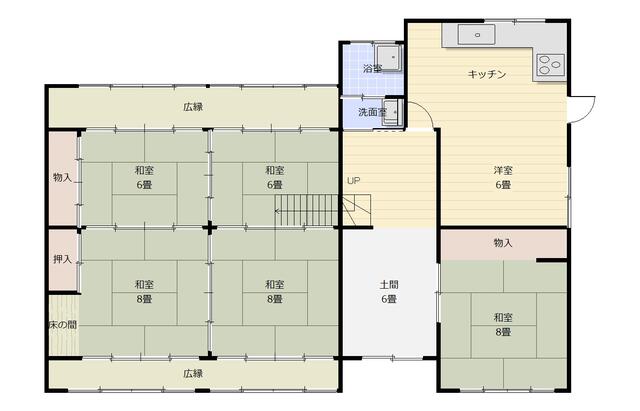 detached 岐阜県美濃市大矢田 地図を見る