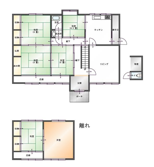 detached 岐阜県揖斐郡池田町本郷
