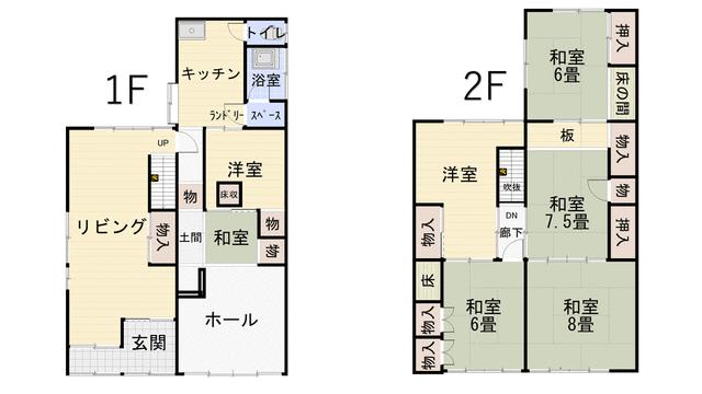 detached 岐阜県美濃市俵町 地図を見る