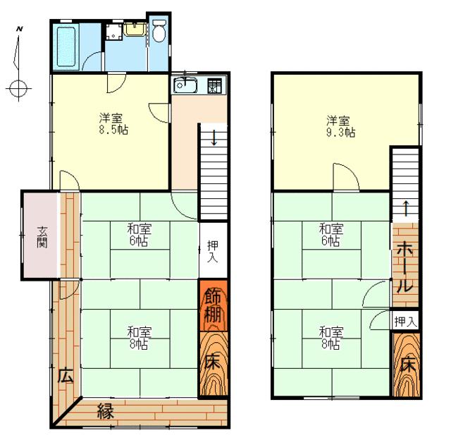 ２階建て