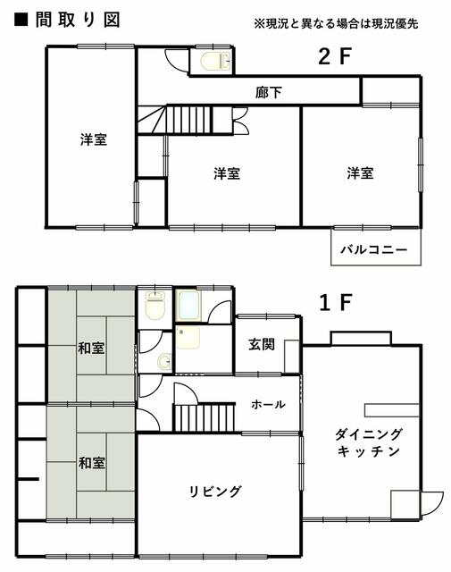 岐阜県瑞穂市の一戸建て | 780万円 | 6DK | 989.13m² | Akiyama house finder