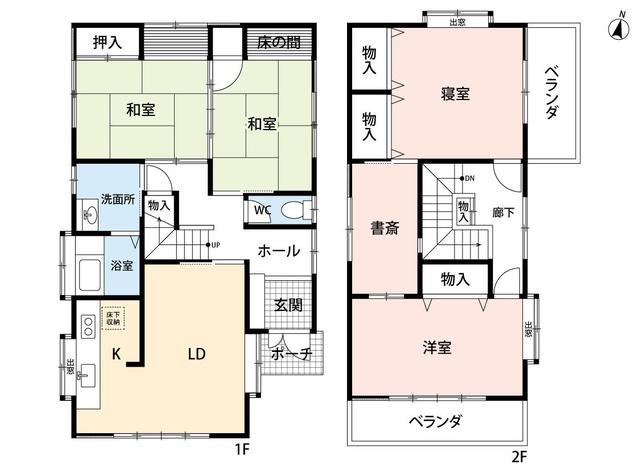 静岡県焼津市の一戸建て | 1080万円 | 4SLDK | 121.06m² | Akiyama house finder