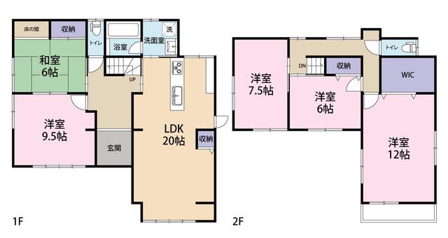 静岡県袋井市の一戸建て | 1498万円 | 5SLDK | 257.29m² | Akiyama house finder