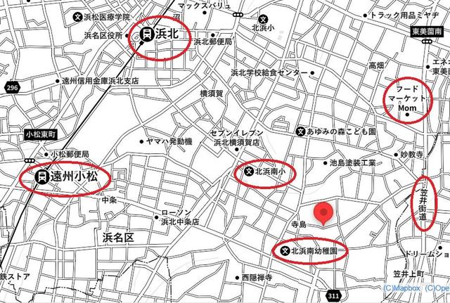 【ハトマークサイト】静岡県浜松市浜名区寺島の 売地
