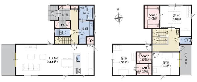 静岡県駿東郡長泉町の一戸建て | 4380万円 | 3LDK | 120.5m² | Akiyama house finder