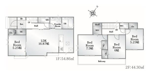 静岡県静岡市の一戸建て | 3490万円 | 4LDK | 196.6m² | Akiyama house finder