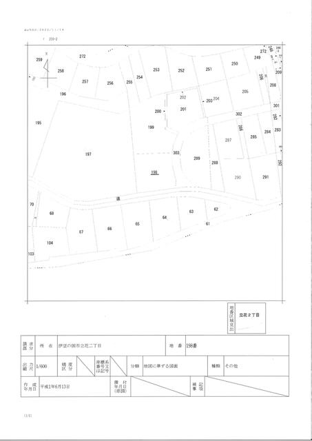 区画図