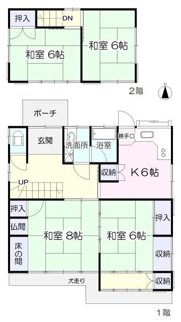 detached 静岡県掛川市岡津 地図を見る