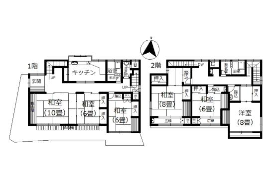 静岡県熱海市の一戸建て | 1234万円 | 6K | 164.69m² | Akiyama house finder
