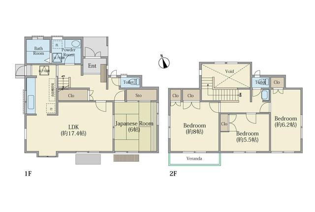 detached 山梨県大月市猿橋町桂台２丁目 地図を見る