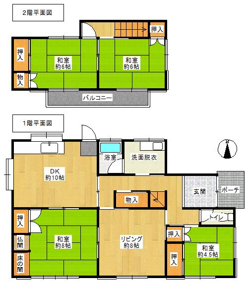 静岡県浜松市の一戸建て | 500万円 | 4LDK | 224.36m² | Akiyama house finder