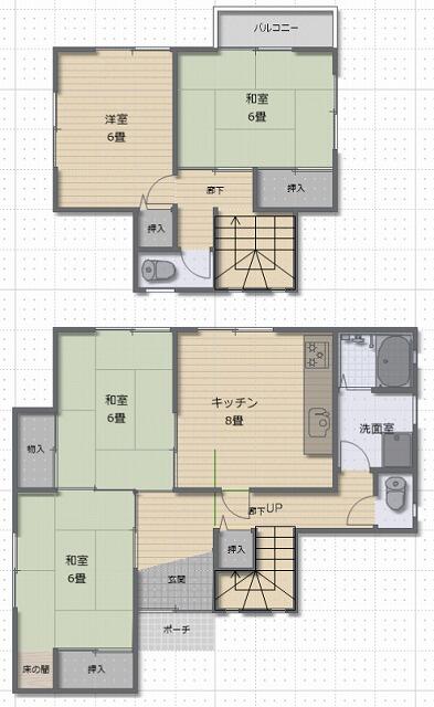 静岡県田方郡函南町の一戸建て | 680万円 | 4DK | 202.48m² | Akiyama house finder