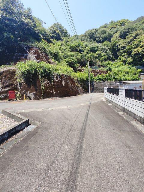 現地土地／私道入口