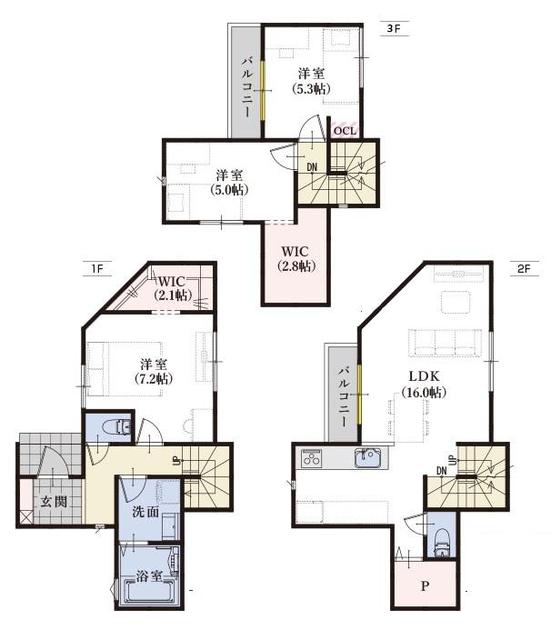 静岡県静岡市の一戸建て | 2880万円 | 3LDK | 68.69m² | Akiyama house finder