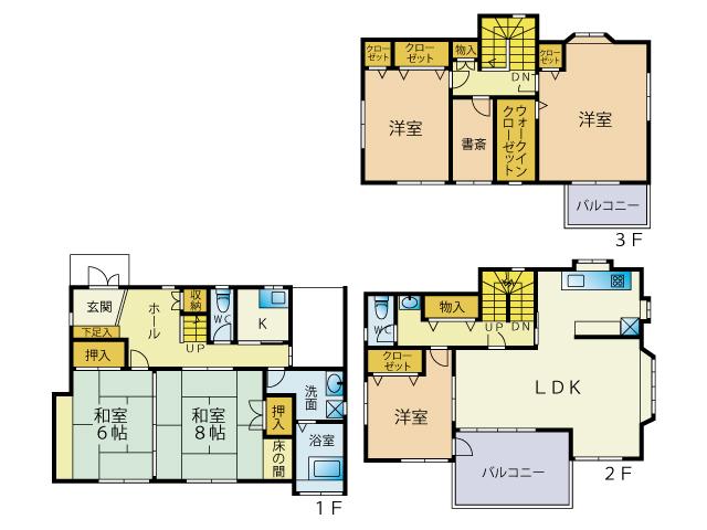 静岡県静岡市の一戸建て | 1000万円 | 5SLDK | 204.03m² | Akiyama house finder