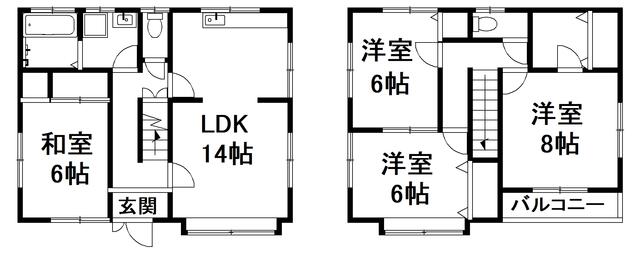 静岡県浜松市の一戸建て | 1380万円 | 4LDK | 119.41m² | Akiyama house finder