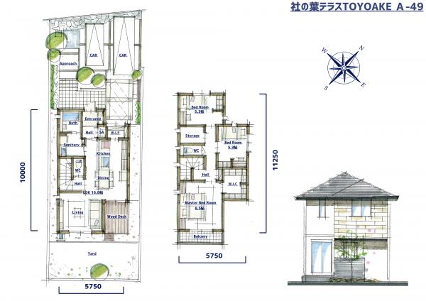 detached 愛知県豊明市沓掛町寺池 地図を見る