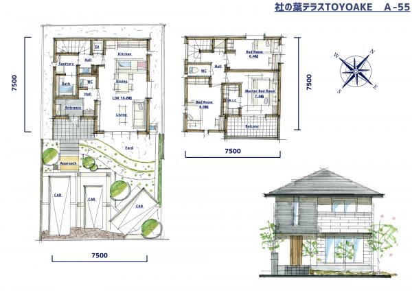 detached 愛知県豊明市沓掛町寺池 地図を見る