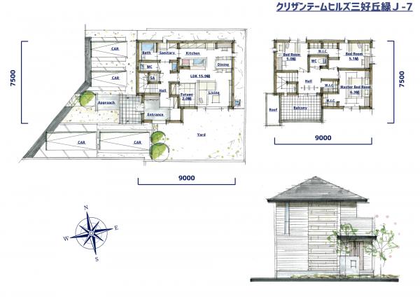 detached 愛知県みよし市三好丘緑６丁目 地図を見る