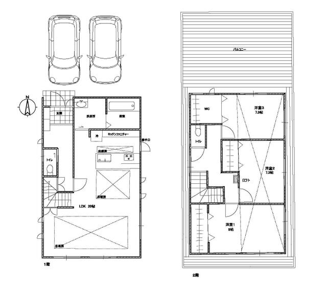 detached 愛知県春日井市西尾町 地図を見る