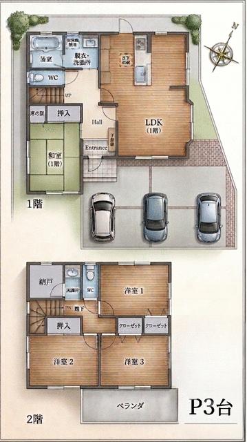 detached 愛知県碧南市若松町１丁目 地図を見る