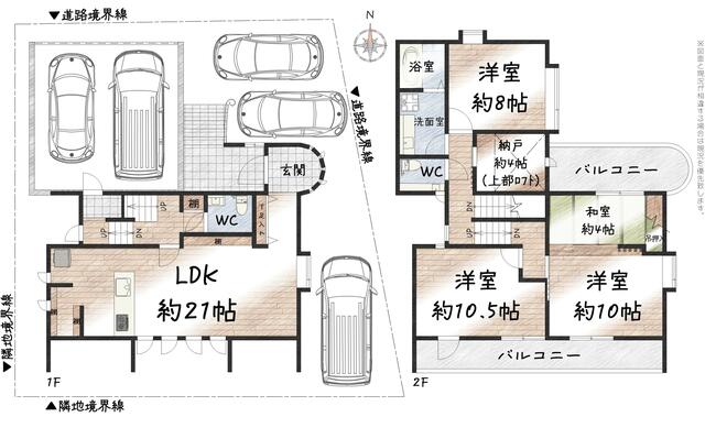 detached 愛知県北名古屋市高田寺出口 地図を見る
