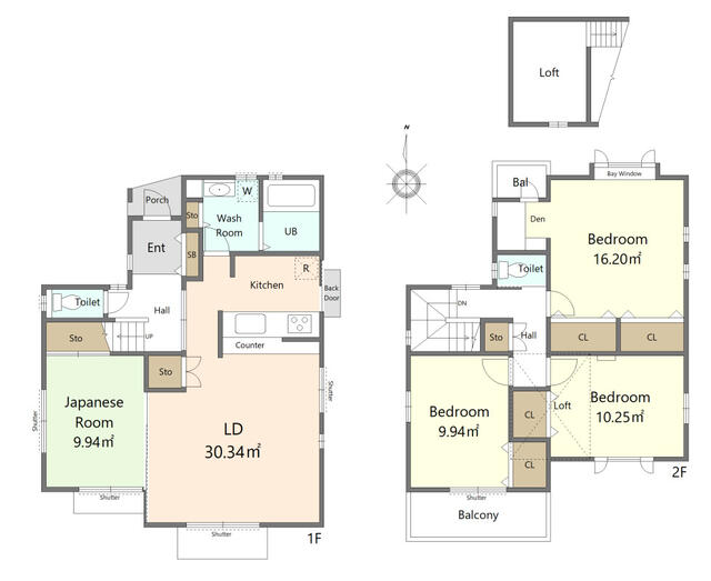 愛知県名古屋市の一戸建て | 4480万円 | 4LDK | 229.69m² | Akiyama house finder