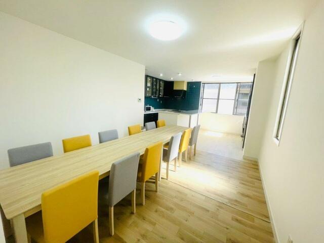 ３階部分　シェアハウスとして利用可能な共用ダイニングキッチン