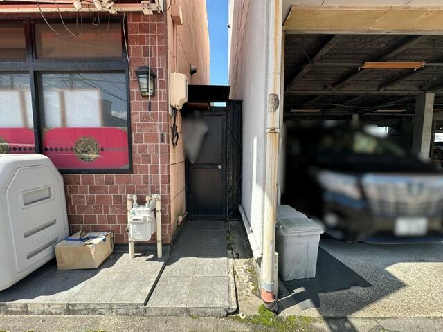 北側隣地との境界線