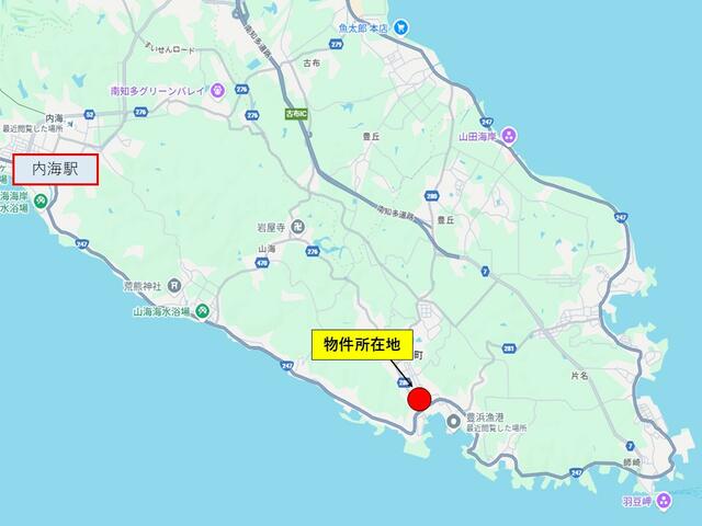 detached 愛知県知多郡南知多町大字豊浜字中村 地図を見る