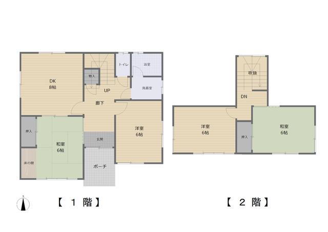 detached 愛知県清須市西枇杷島町橋詰