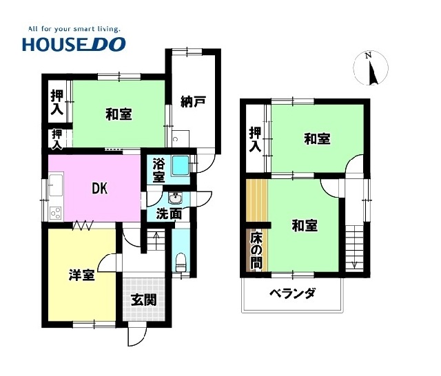 house for sale in Aisai, Aichi | ¥4,800,000 | 4SDK | Akiyama house fi…