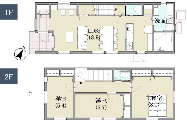 detached 愛知県みよし市三好町木之本 地図を見る