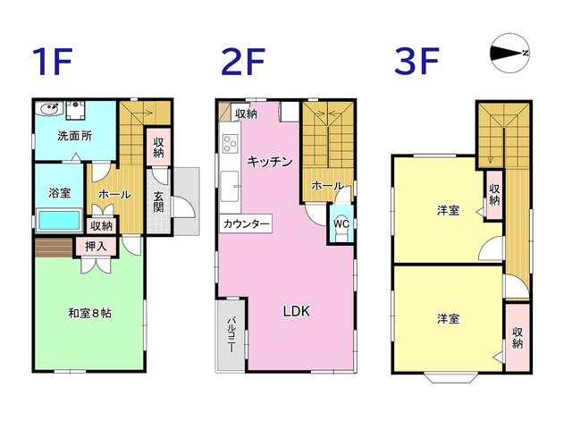 detached 愛知県津島市金柳町字北脇 地図を見る