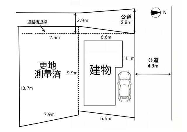 detached 愛知県津島市金柳町字北脇 地図を見る
