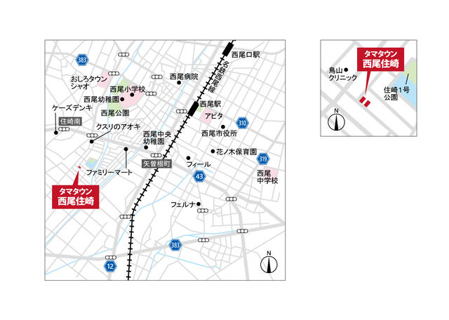 detached 愛知県西尾市住崎５丁目 地図を見る
