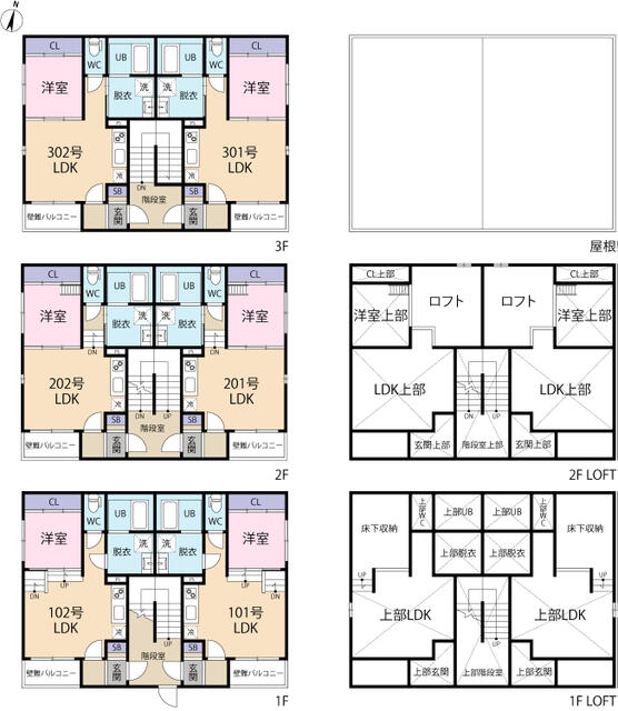 【不動産ジャパン】物件詳細:ラファータ名駅/愛知県名古屋市中村区郷前町2丁目/太閤通駅の物件情報:アパート